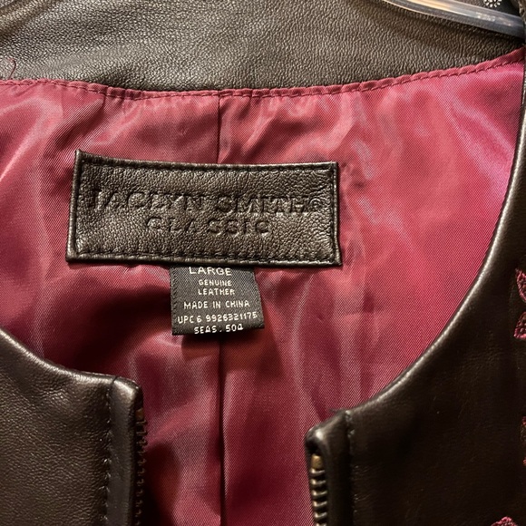 Jaqueline Smith Genuine Leather Jacket - Picture 3 of 3